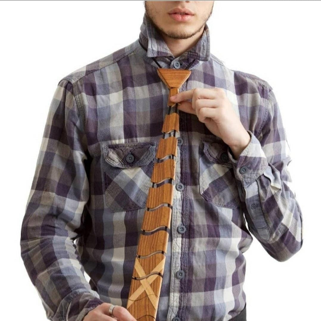 Classic Scottish Wooden Tie