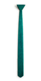 Skinny Green Wooden Tie