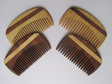 Handmade, Wooden Hair Beard Comb Anti Static Fine tooth or Wide tooth