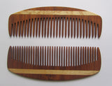 Handmade, Wooden Hair Beard Comb Anti Static Fine tooth or Wide tooth