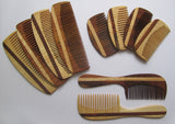 Handmade, Wooden Hair Beard Comb Anti Static Fine tooth or Wide tooth