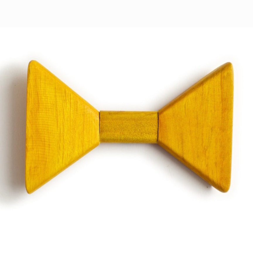 Flexible Colourful Wooden Bow Ties