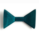 Flexible Green Wooden Bow Tie