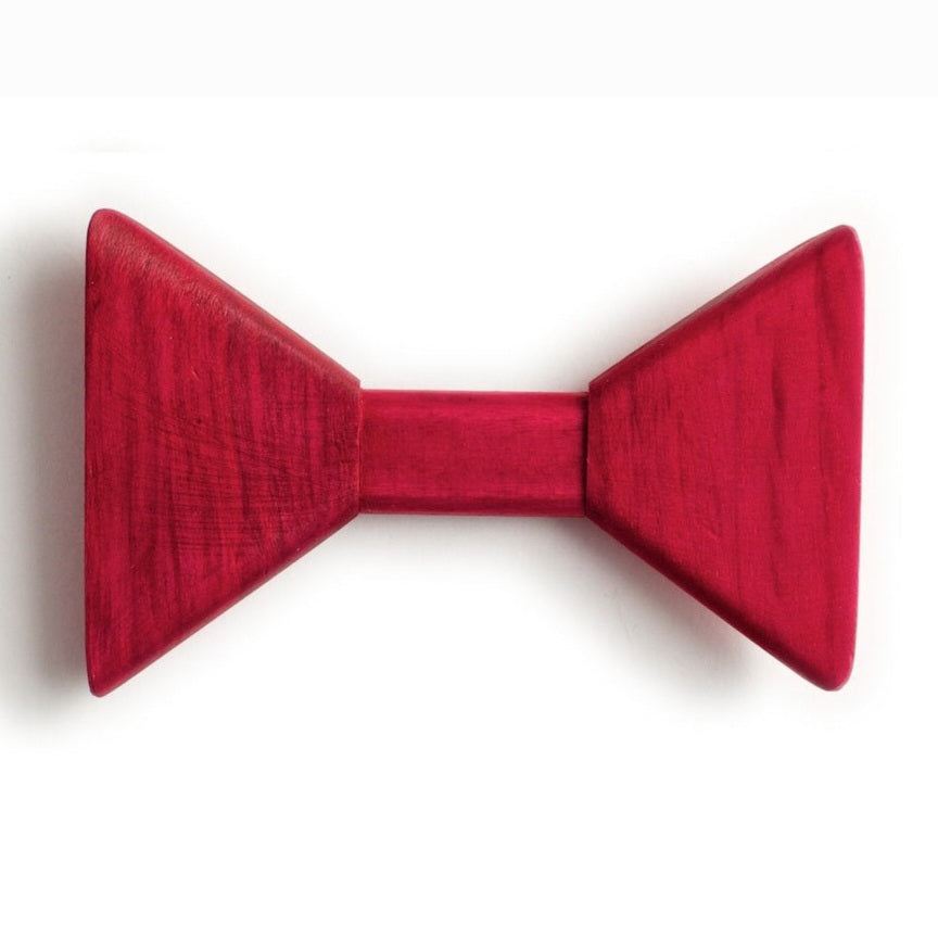 Flexible Colourful Wooden Bow Ties