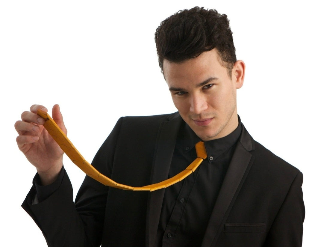 Colourful Wooden Tie
