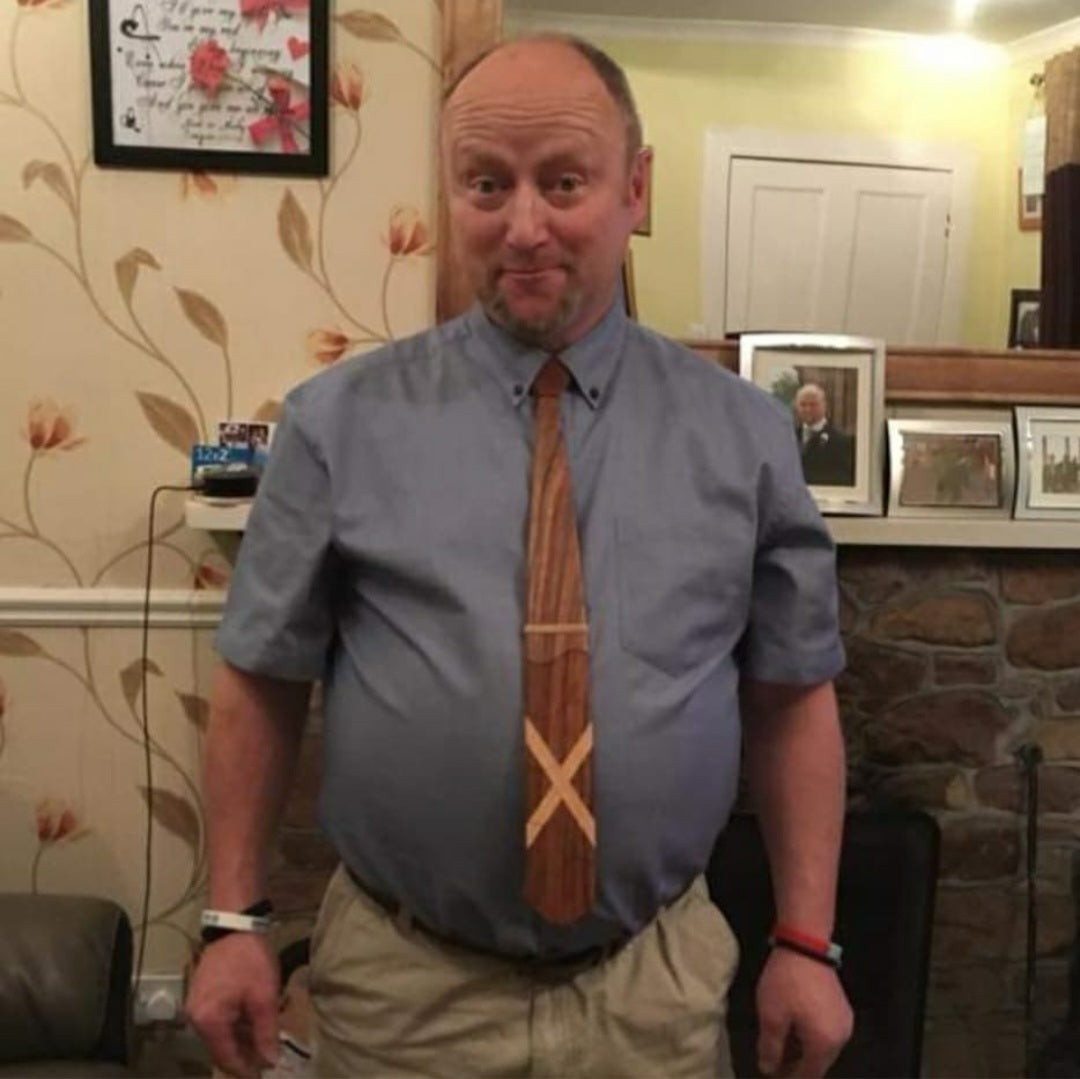 Classic Scottish Wooden Tie