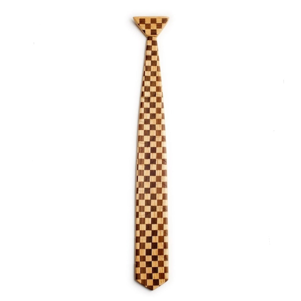 Classic Ska Two Tone Wooden Tie
