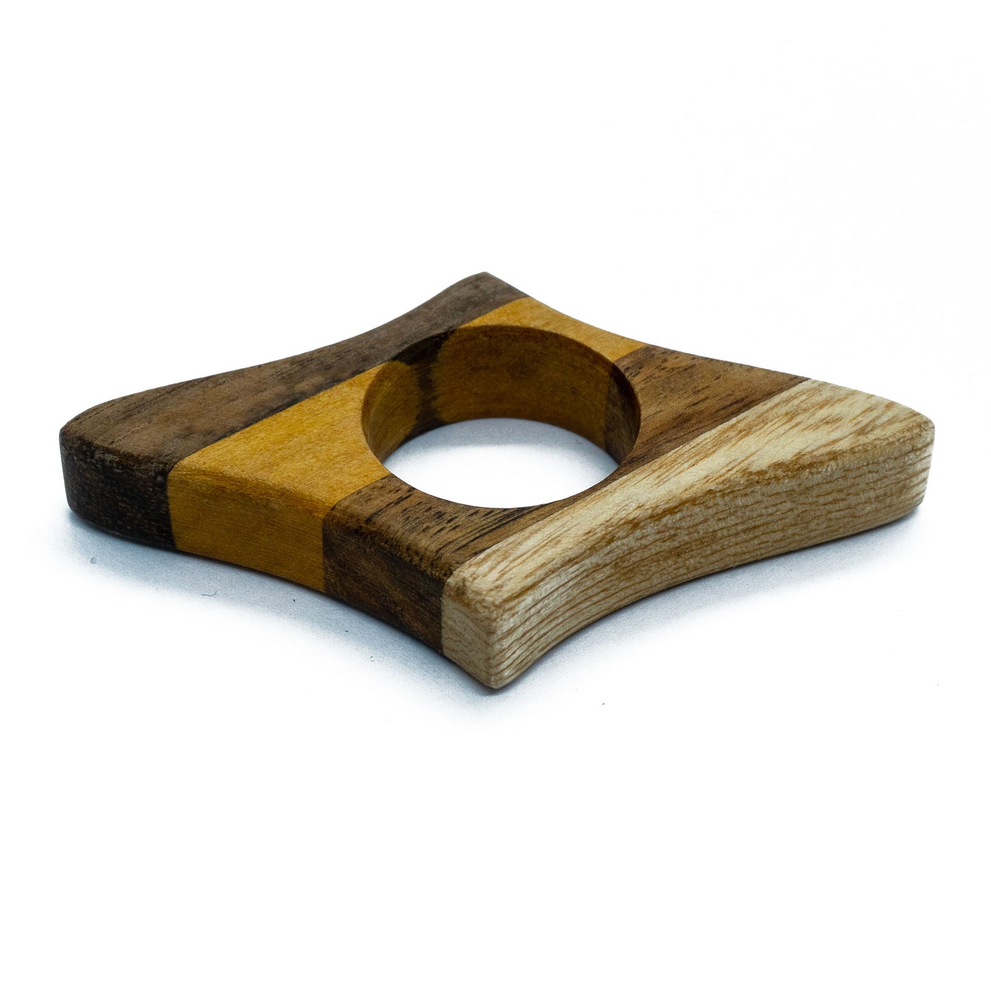 Thick striped wooden page holder