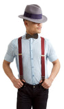Butterfly Wood Bow Tie - Night Drive