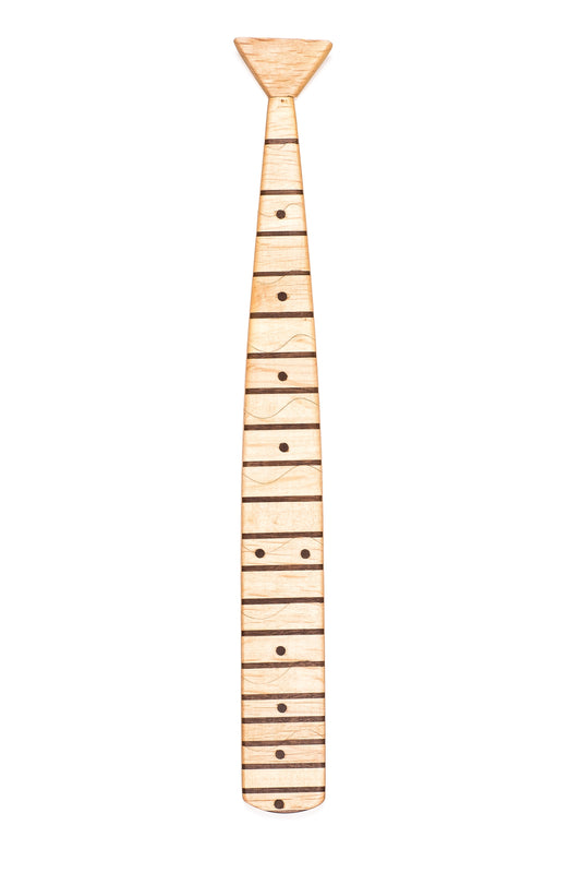 Guitar Fret Wooden Tie