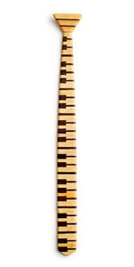 Skinny Piano Wooden Tie
