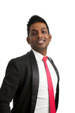 Classic Pink Wooden Tie