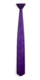 Classic Purple Wooden Tie