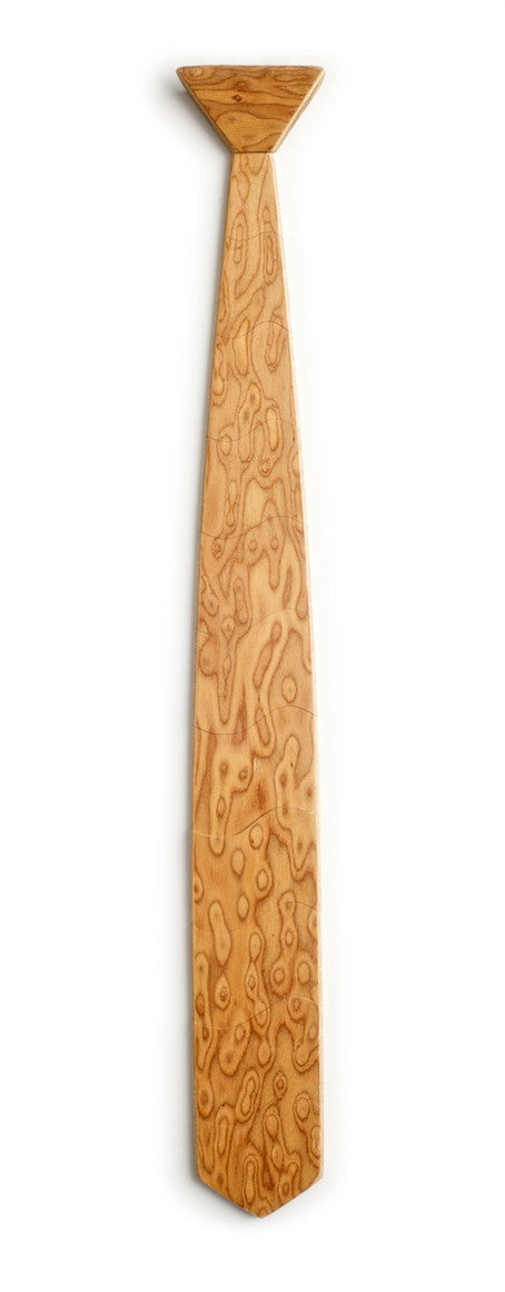 Classic Light 'Tiger skin' Wooden Tie