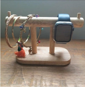 Wooden Jewellery holder - Watch stand