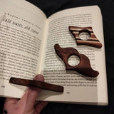 Wooden Book Page Holder. Reading Aid & Perfect gift for any book lover.