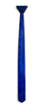 Skinny Blue Wooden Tie