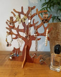 Handmade Wooden Jewellery Tree