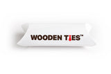 Classic Blue Wooden Tie