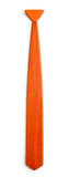 Classic Orange Wooden Tie